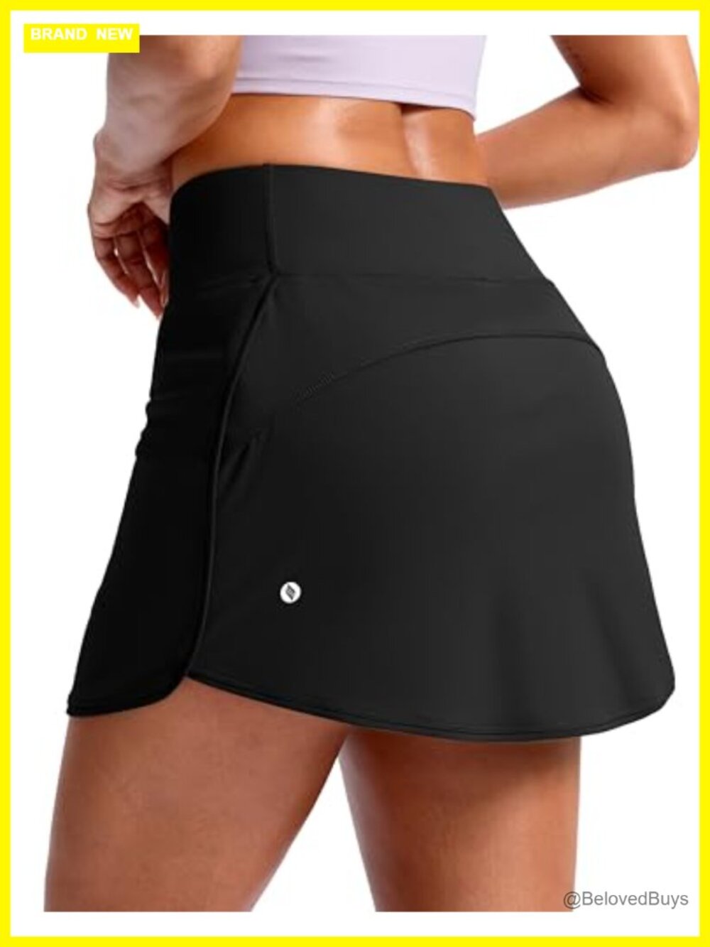 High Waisted Golf Skorts with Pockets Buttery Soft Stretchy Tennis Skirt